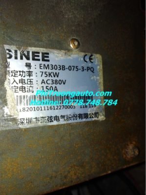 sua chua bien tan Sinee cong suat 75kw